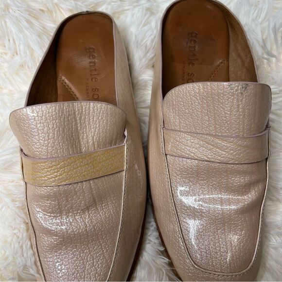 Gentle Souls Everett Slip-On Mule Loafers Pink - Picture 6 of 8